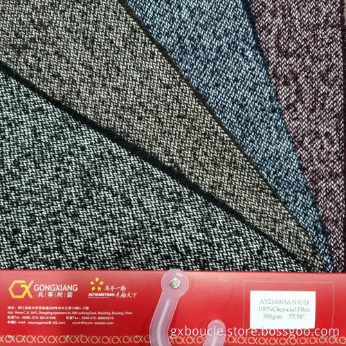 Boucle Loops Garn kleine Fischgrätenstoffe